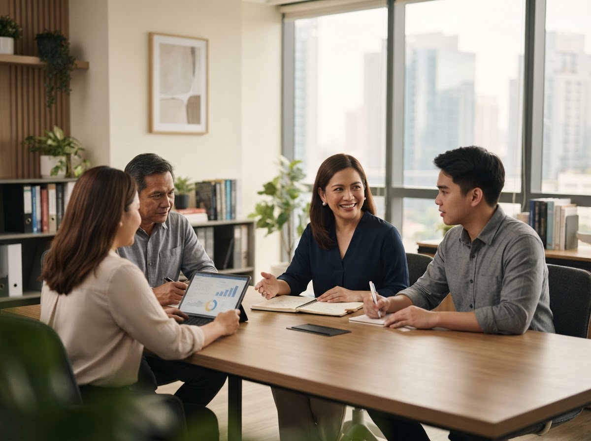 Veltrix Prime team environment reflecting a calm, data-oriented approach to portfolio management